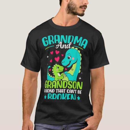 Grandma And Grandson A Bond That Can't Be Broken D Tシャツ (正面)