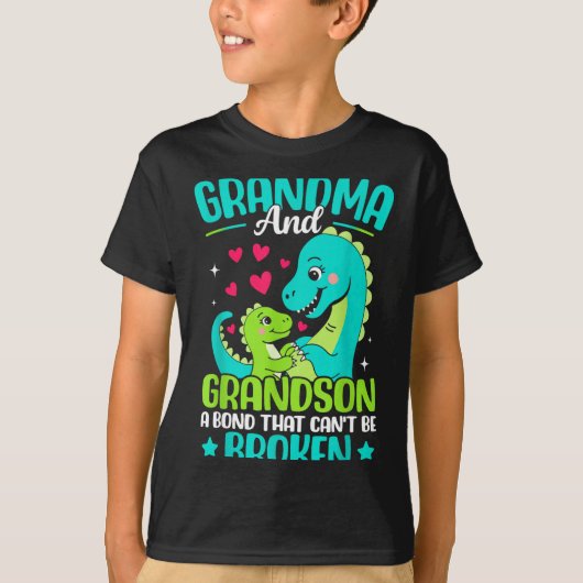 Grandma And Grandson A Bond That Can't Be Broken D Tシャツ (正面)