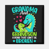 Grandma And Grandson A Bond That Cant Be Broken Di マグネット (正面)