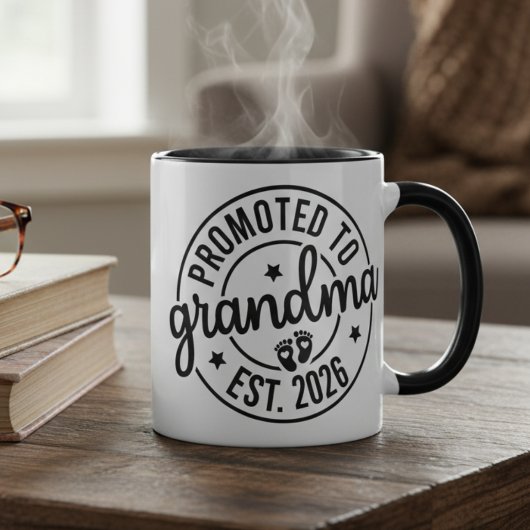 Grandma Announcement Mug Gift マグカップ