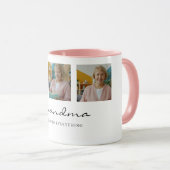 Grandma Approved Cozy Cute Minimalist Witty Coffee マグカップ (正面右)