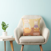 Grandma Baking Cookies クッション (椅子)