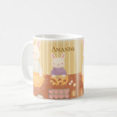 Grandma Baking Cookies コーヒーマグカップ (正面左)