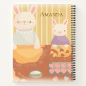 Grandma Baking Cookies ノートブック (裏面)