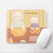 Grandma Baking Cookies マウスパッド (マウス)