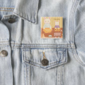 Grandma Baking Cookies 缶バッジ (インサイチュ)