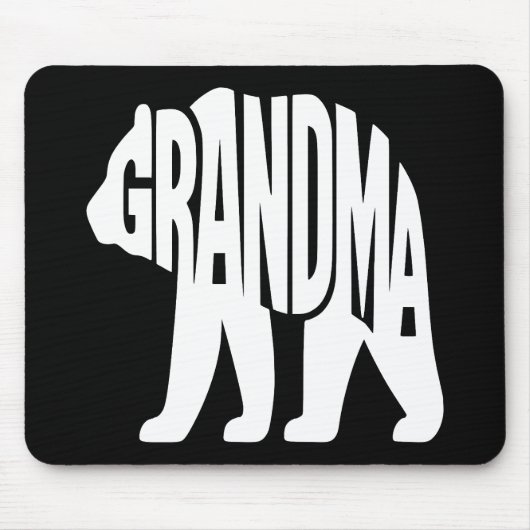 Grandma Bear  マウスパッド (正面)