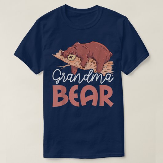 Grandma Bear Tシャツ (デザイン正面)