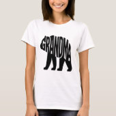 Grandma Bear Tシャツ (正面)