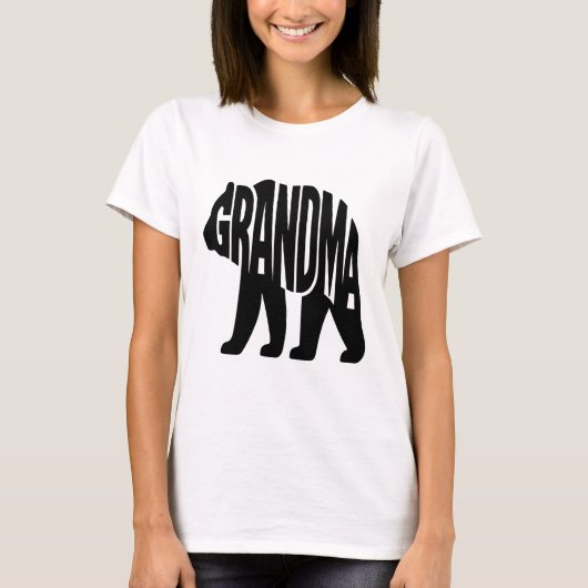 Grandma Bear Tシャツ (正面)