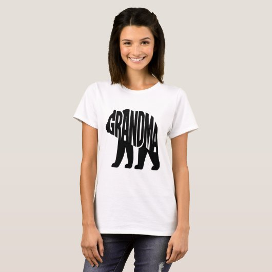 Grandma Bear Tシャツ (正面フル)