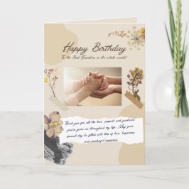 Grandma birthday card カード