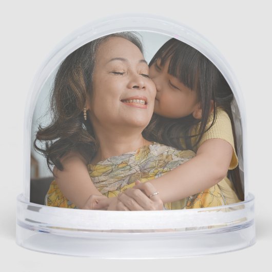 Grandma Christmas Gift Custom Double Sided 2 Photo (正面)