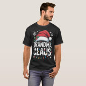 Grandma Claus t shirt christmas Tシャツ (正面フル)