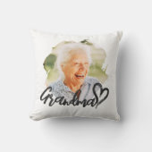 Grandma Cool Modern Simple Grunge クッション (正面)