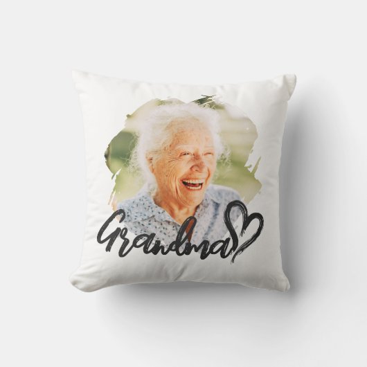 Grandma Cool Modern Simple Grunge クッション (正面)