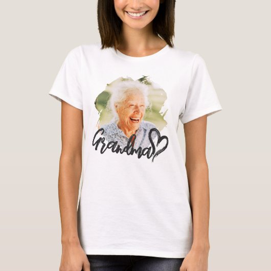 Grandma Cool Modern Simple Grunge Tシャツ (正面)