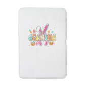 Grandma Easter Grandma Coquette Bunny Ears Eggs Ba バスマット (正面縦)