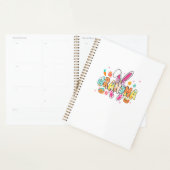 Grandma Easter Grandma Coquette Bunny Ears Eggs Ba プランナー手帳 (ディスプレー)