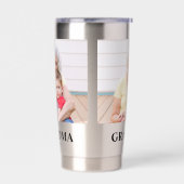 Grandma Established Bold Black 2 Photo 保温保冷タンブラー (左面)