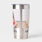 Grandma Established Bold Black 2 Photo 保温保冷タンブラー (右面)