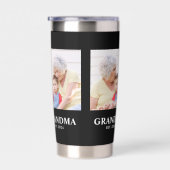 Grandma Established Bold Black 3 Photo 保温保冷タンブラー (右面)