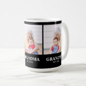 Grandma Established Bold Black 3 Photo Coffee コーヒーマグカップ (正面右)