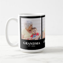 Grandma Established Bold Black 3 Photo Coffee