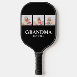 Grandma Established Modern Bold Black 3 Photo ピックルボールラケット