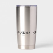Grandma Established New Grandma Gift 保温保冷タンブラー (正面)