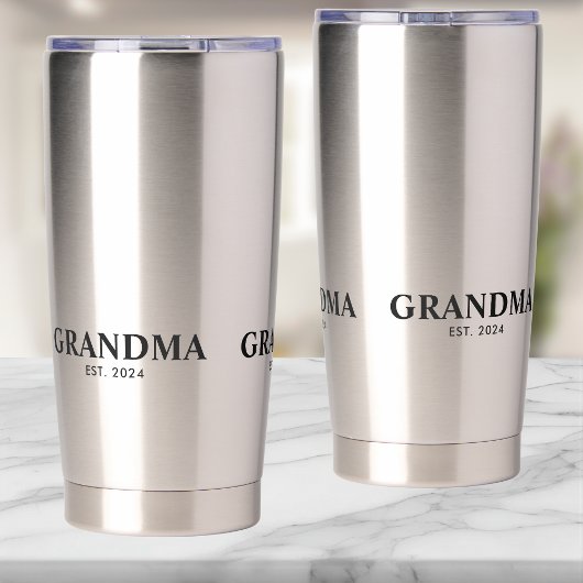 Grandma Established New Grandma Gift 保温保冷タンブラー