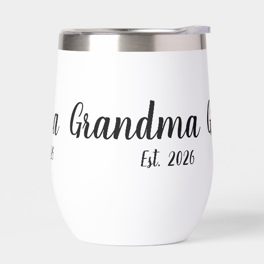 Grandma Established New Grandmother Gift (左面)