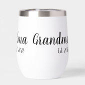 Grandma Established New Grandmother Gift (背面)