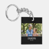 Grandma Established Photo キーホルダー (正面左)