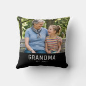 Grandma Established Photo クッション (裏面)