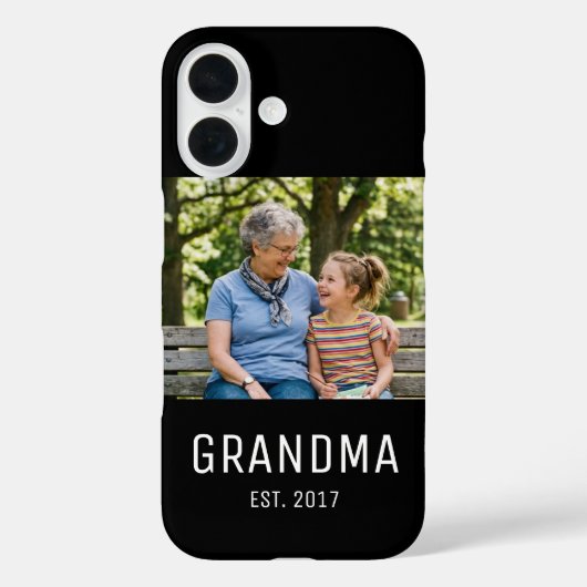 Grandma Established Photo  Case-Mate iPhoneケース (裏面)