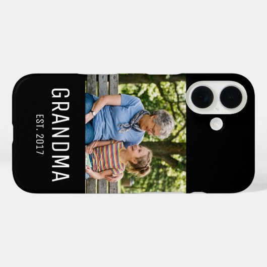 Grandma Established Photo  Case-Mate iPhoneケース (裏面 (横))
