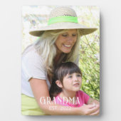 Grandma Established Photo Gift  フォトプラーク (正面)