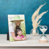 Grandma Established Photo Gift  フォトプラーク (側面)
