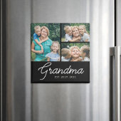 Grandma Established Script 3 Photo マグネット