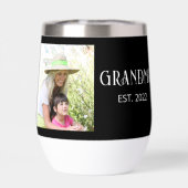Grandma Established Script Black Photo  (背面)