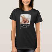 Grandma Established Script Photo Tシャツ (正面)