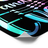 Grandma Ever Gift Graphic Art Text Quote Design  ポスター (角)