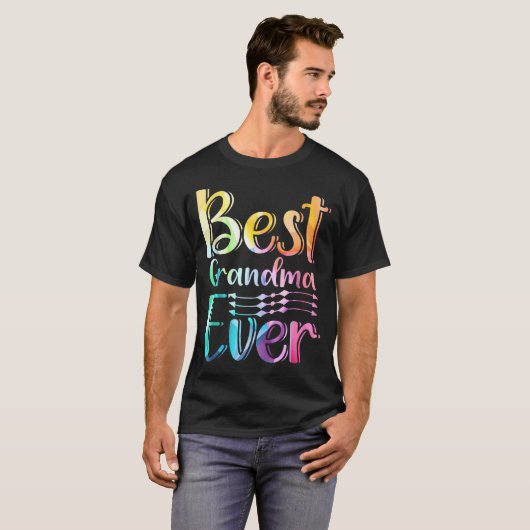 Grandma Ever Gift Graphic Art Text Quote Design  Tシャツ (正面フル)