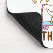 Grandma Goose On The Loose Funny Birthday Matching マウスパッド (コーナー)