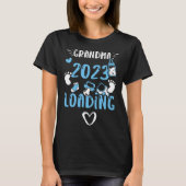 Grandma Grandma 2023 loading  Baby Boy Sayings Tシャツ (正面)