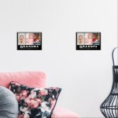 Grandma & Grandpa Collage – Grandkids Photo & Name (リビング)