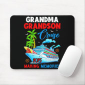 Grandma Grandson Cruise 2025 Memories Christmas Fa マウスパッド (マウス)