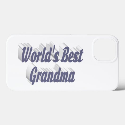 Grandma gray typography  Case-Mate iPhoneケース (裏面 (横))
