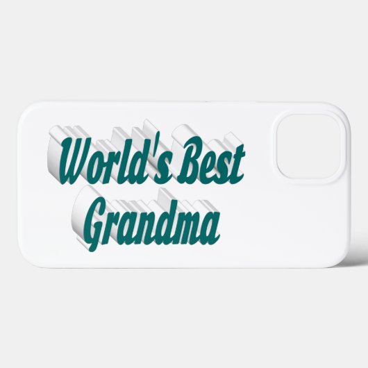 Grandma green typography  Case-Mate iPhoneケース (裏面 (横))
